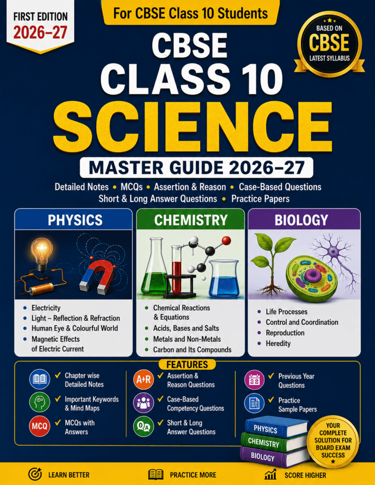 CBSE Class 10 Science Master Guide