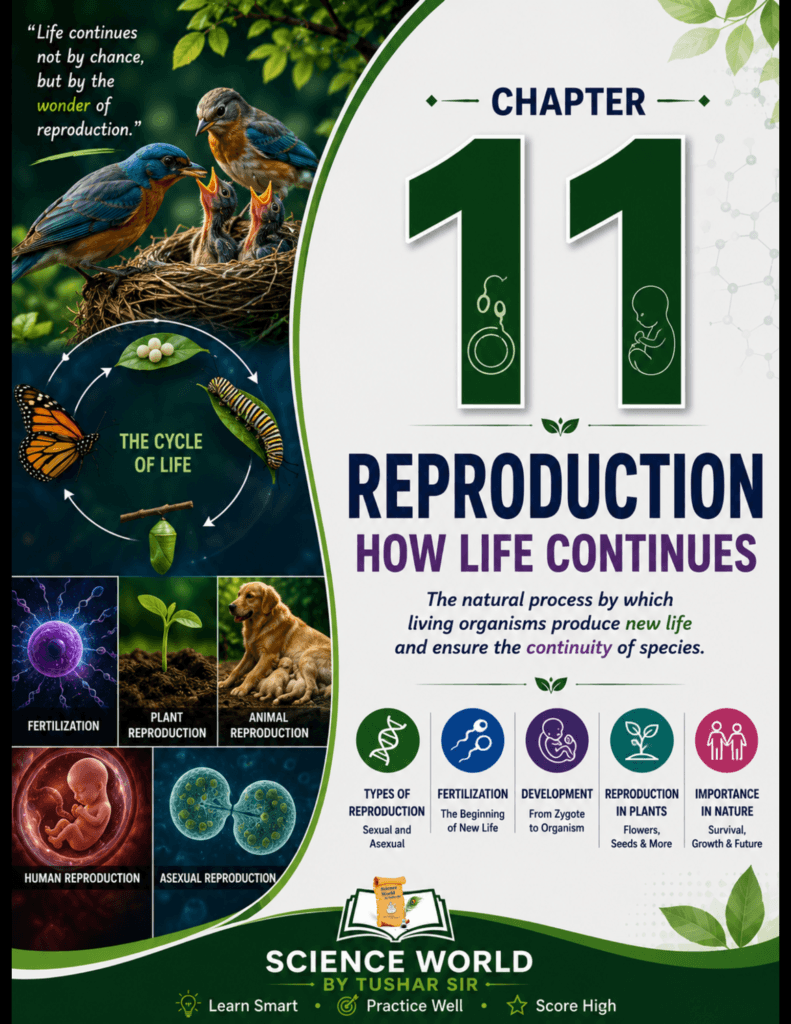 Class 9 Science Chapter 11 Reproduction How Life Continues Notes