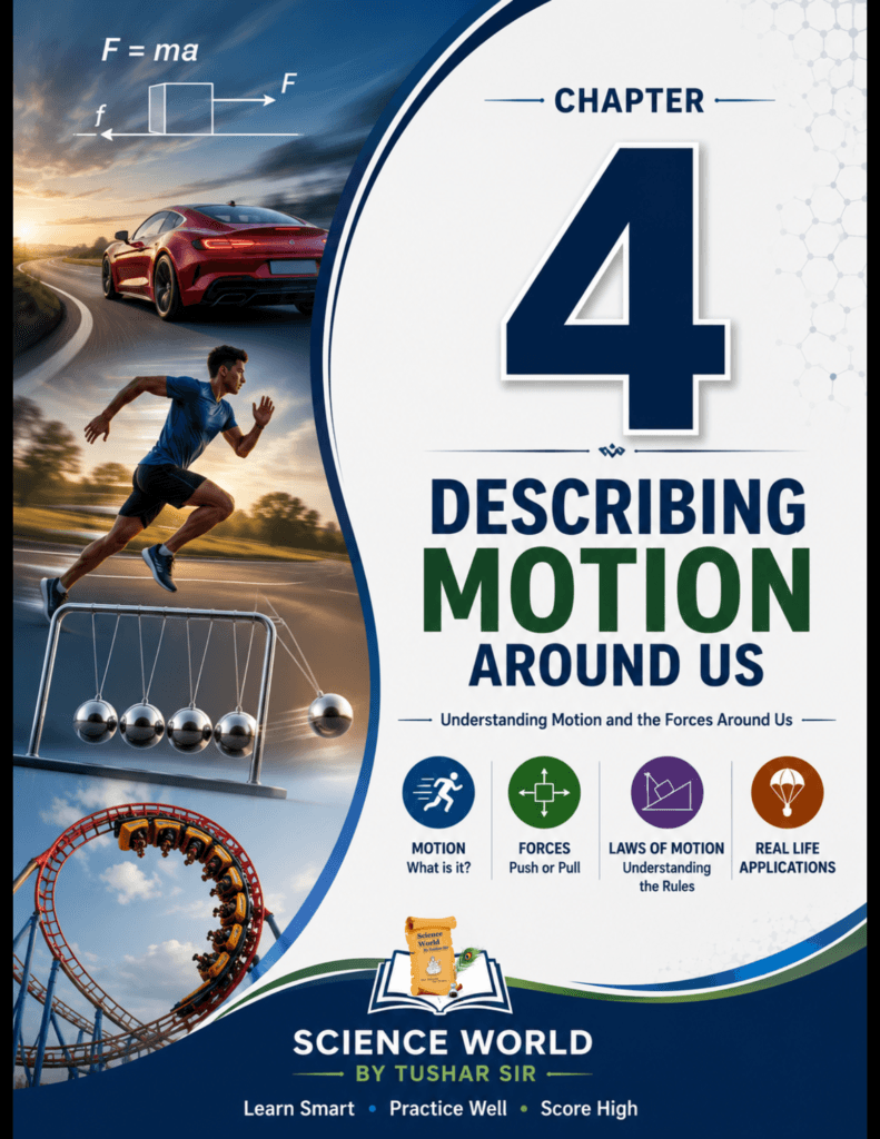 Class 9 Science Chapter 4 Describing Motion Around Us Notes