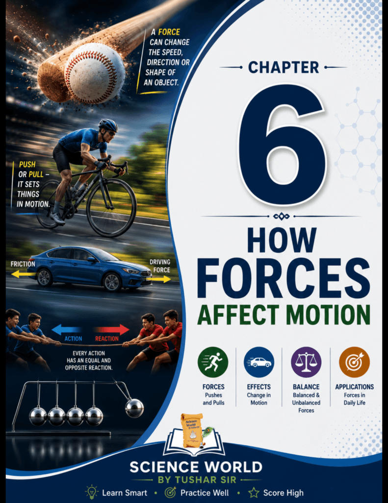 Class 9 Science Chapter 6 How Forces Affect Motion Notes