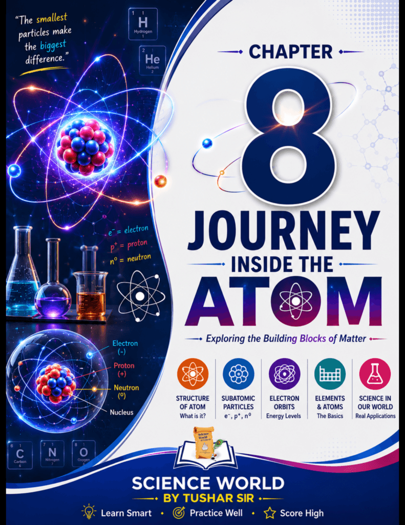 Class 9 Science Chapter 8 Journey Inside the Atom Notes