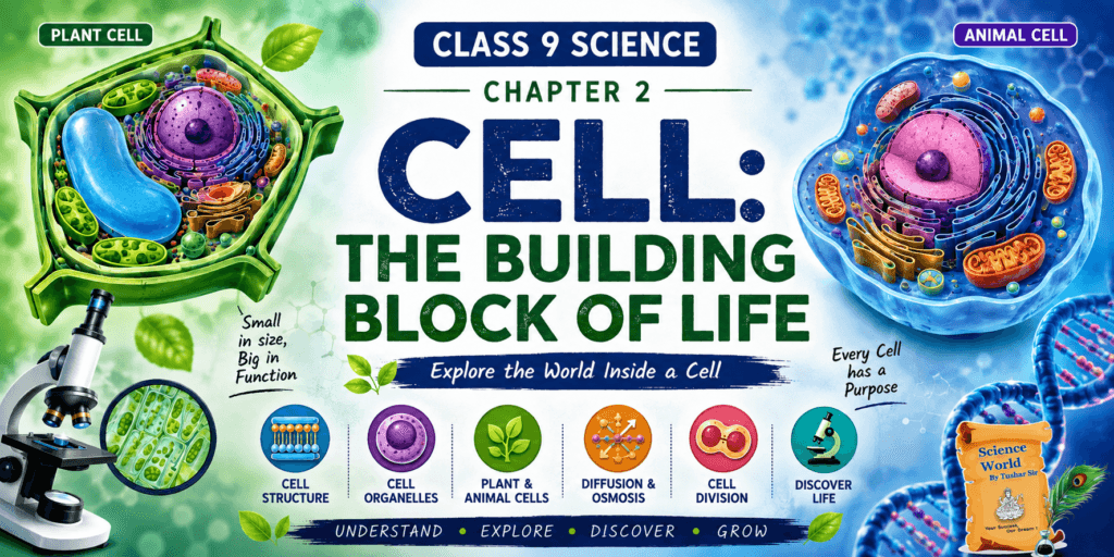 Class 9 Science Chapter 2 Cell: The Building Block of Life Notes