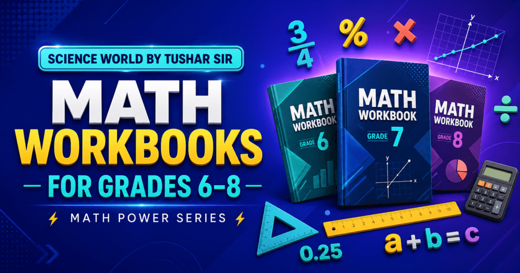 Math Workbooks for Grades 6-8