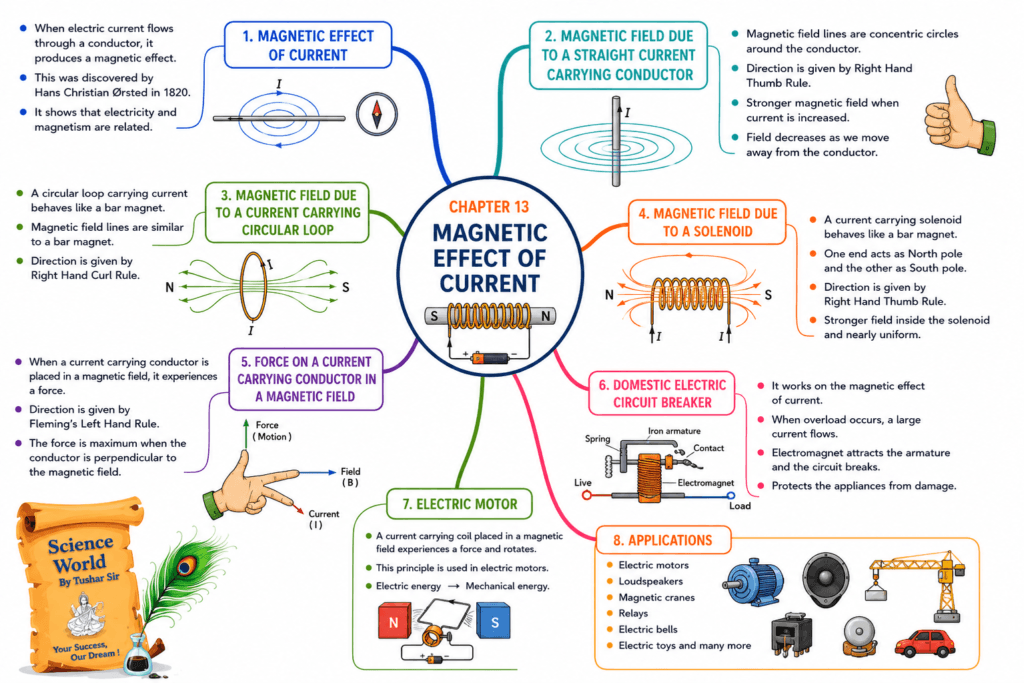 class 10 science chapter 12 Mind map