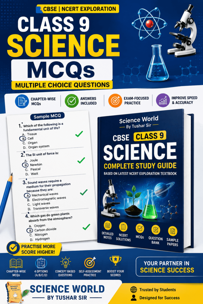 class 9 science MCQs