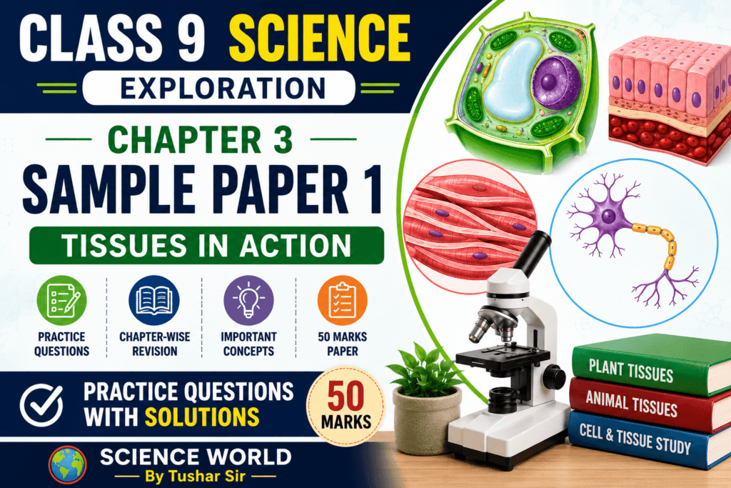 Class 9 Science Exploration Chapter 3 Sample Paper 1 with solutions