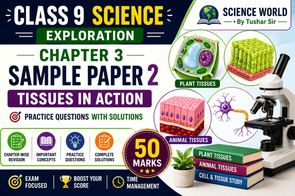Class 9 Science Exploration Chapter 3 Sample Paper 2 with solutions