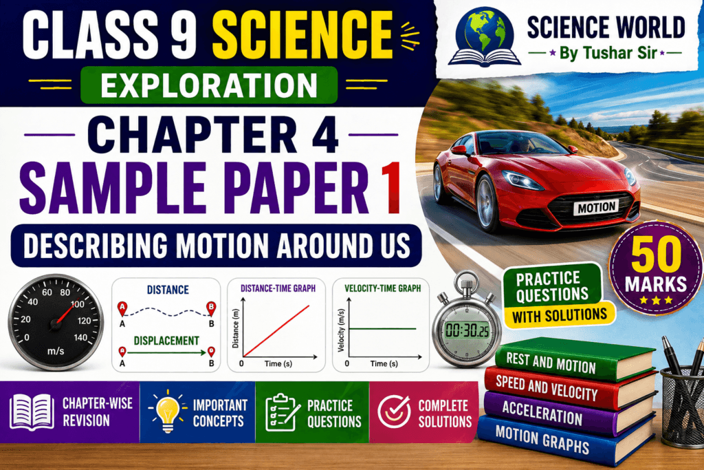 Class 9 Science Exploration Chapter 4 Sample Paper 1 with solutions