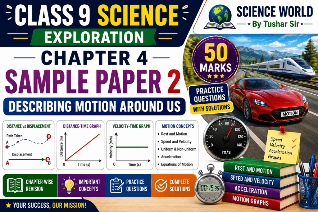 Class 9 Science Exploration Chapter 4 Sample Paper 2 with solutions