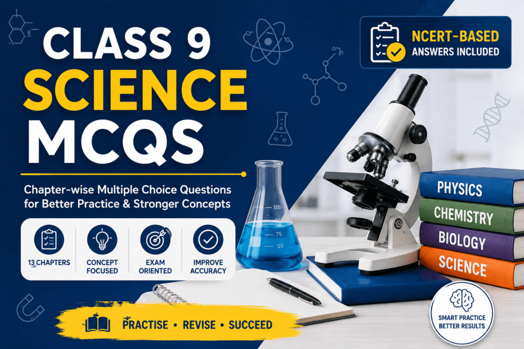 Class 9 Science MCQs chapter-wise multiple choice questions with answers