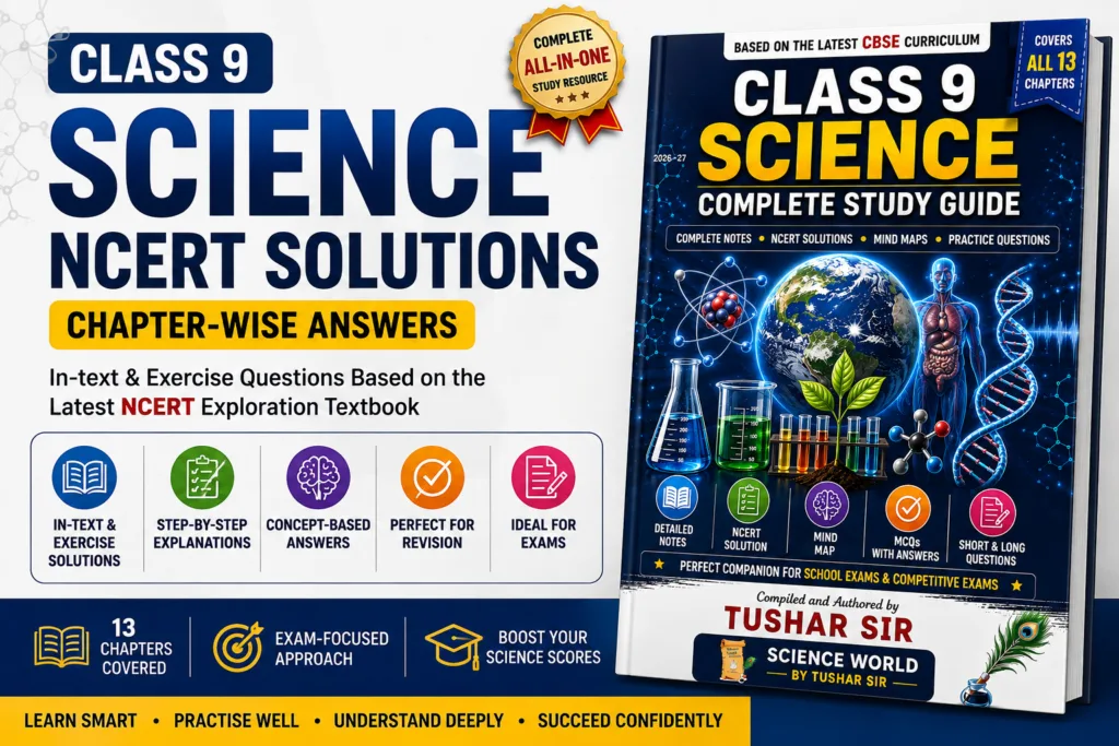 Class 9 Science NCERT Solutions and Complete Study Guide based on the latest NCERT Exploration textbook